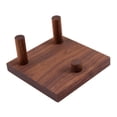 thumbnail image 4 of hengtong Display Easel, Wooden Base, Rock Display Stand, Small Decorative Artwork Display large, 4 of 8