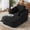 Black, variant on QNACPY 66.1"D Oversized Chaise Lounge Chair Indoor, Boneless Sofa Bed Upholstered Sleeper Couch with Armrests & 3 Throw Pillows, Comfy Corduroy Plush Chairs for Living Room,Bedroom,Olive Green