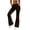 /c157Coffee849, variant on CUZIBR Women'S Flare Yoga Pants With Pocket High Waist Slim Fit Workout Stretch Pants Trendy Gym Running Daily Activewear Soft Dates Trousers,Black,L