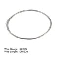 thumbnail image 2 of Unique Bargains 0.9mm 19AWG Superfine Heating Wire FeCrAl Resistor Wire for Heating Elements 33ft Long, 2 of 4