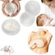 thumbnail image 4 of Dnzceghtig Almohadillas de lactancia de bambú orgánico (paquete de 12) con bolsa de lavandería - Almohadilla contorneada para pezones de lactancia para maternidad, almohadillas de lactancia, 4 of 6