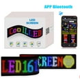 thumbnail image 3 of Wweixi LED Car Sign Programmable LED Car Sign Car Sign Sign APP Control Party Supplies 12*59cm, 3 of 6