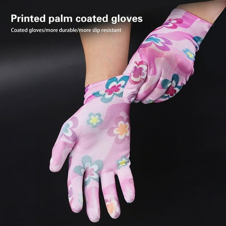 

WinysinGloves Are Light And Flexible. In Summer Nylon Thread With Glue PU Coated Work Gloves.