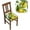 Four Pieces, variant on Four Pieces Chair Covers Seat Set Lemon Branch Leaves Elastic Dining Chair Cover Washable Chair Seat Protector Soft Removable Stretch Slipcover for Dining Chairs Covers
