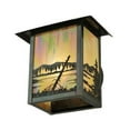 thumbnail image 3 of Meyda Tiffany 111010 Prairie 11" Tall Wall Sconce - Brown, 3 of 6