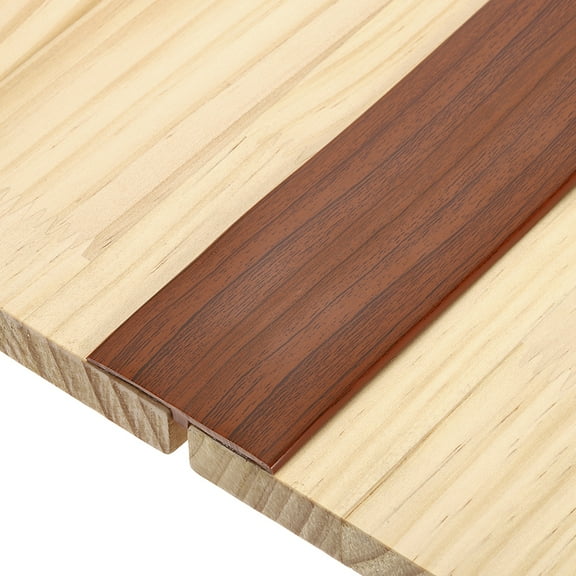 T-Molding Transition Strips, 3.28 ftx1.97" Vinyl Flooring Edging Trim, Walnut