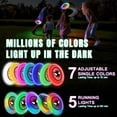 thumbnail image 4 of Disco volador LED Toy Punieayi de 27 cm, recargable, resistente al agua, 4 of 6