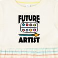 thumbnail image 4 of Inktastic Future Artist Future Painter Girls Baby Dress, 4 of 5
