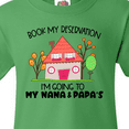thumbnail image 4 of Inktastic Book my Reservation I'm Going To My Nana and Papa's- House Youth T-Shirt, 4 of 5