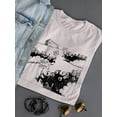 thumbnail image 3 of Indecisive Mob T-Shirt Women -Wilfred Hildonen Designs, Female Medium, 3 of 4