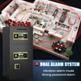 thumbnail image 3 of 6.5 Cubic Feet Fireproof Drop Large Safe with Quick Access Slot, Anti-Theft Business Security Waterproof Safe with Digital Lock and Dual Alarm, Large Depository Safe for Money Valuables, 3 of 6