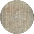 thumbnail image 1 of Ahgly Company Indoor Round Contemporary Khaki Green Abstract Area Rugs, 4' Round, 1 of 6