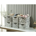 thumbnail image 2 of DECOMOMO Water Resistant Foldable Storage Bin, Set of 6, Patterns, 2 of 8