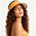 thumbnail image 5 of Zynoxe Sun Visor Hats for Women Outdoor Breathable Sun Protection Wide Brim Adjustable Strap Sprots Sun Hat for Baseball Hiking Golf, 5 of 6