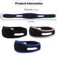 thumbnail image 7 of 1PC Anti Snoring Chin Straps,Face Lifting Belt,Adjustable&Breathable Snore Reduction Chin Belts, Snore Stopper Sleep Aids Unisex (Blue), 7 of 7