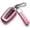 Pink, variant on Key Fob Cover Compatible with Toyota RAV4 Highlander Camry Corolla Avalon C-HR Prius GT86 2017-2025 4 Button Keychain Case Holder Protector,Red
