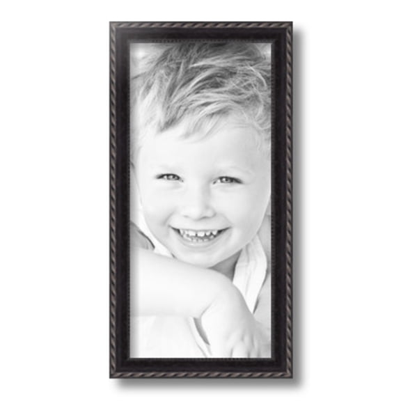 ArtToFrames 7x15" Other Picture Frame, Multi Wood Poster Frame, with Regular Glass and Foam Backing 3/16 inch (FBPL-4999)