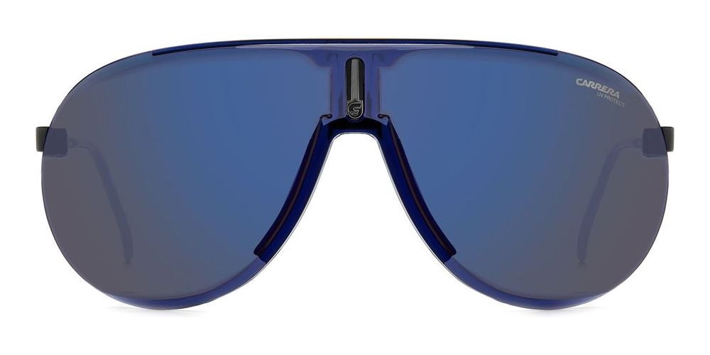 Carrera - SUPERCHAMPION, Shield polycarbonate unisex BLACK/GREY  BLUE
