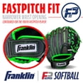 thumbnail image 3 of Guante de softball Franklin Sports Windmill Fastpitch Green 11, 3 of 8