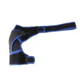 thumbnail image 4 of Seitruly Hombres Hombro Brace Fitness Ejercicio Antideslizante Manga de compresión ajustable Home Muscle Support Protector Guard Sports Gear Protección de la piel Negro Azul L Tipo 1 Seitruly CE014880-02, 4 of 6