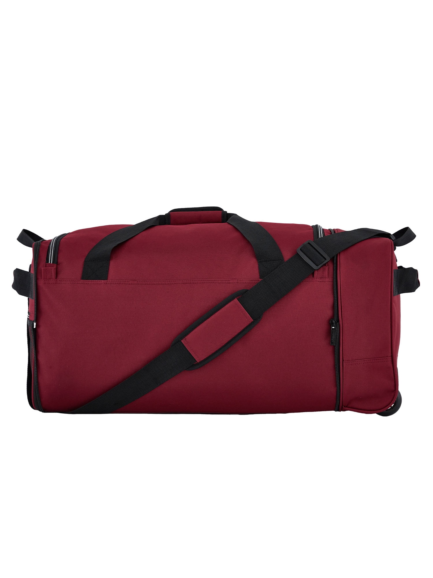 Protégé 28-inch Collapsible Rolling Duffel Bag, Red