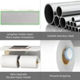 thumbnail image 6 of Brushed Nickel Toilet Paper Holder with Shelf, New Upgrade Double Toilet Paper Holder with Storage, Marble Roll Toilet Paper Wall Mount for Bathroom Washroom, 6 of 7
