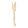 thumbnail image 3 of Way To Celebrate Gold Disposable Plastic Mini Forks, 24 Count, 3 of 5