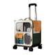 thumbnail image 2 of Bolsa de transporte para gatos, bolso, carrito, caja de transporte, mochila portátil, transportador con ruedas para gatitos, cachorros, gatos ,, 2 of 9