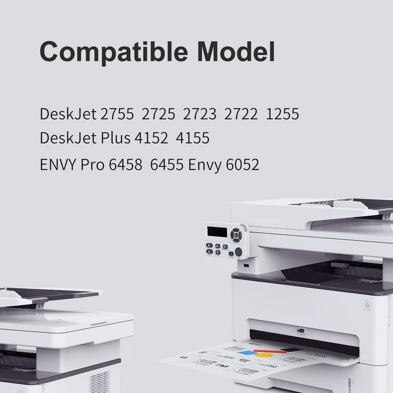 Remanufacturée HP 67XL 3YM57AN 3YM58AN Cartouche D'encre Combo Haute - Foto 4