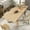 Oak, variant on ChVans Large Mobile Extendable Dining Table for 6-8, Modern Wood Kitchen Table Rectangular Table for Dining Room, Living Room