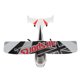 thumbnail image 4 of Avión de plástico con iluminación LED para principiantes y adultos, batería doble, planeador RC EPP rojo de 2,4 GHz, 4 of 8