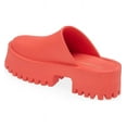 thumbnail image 4 of Jeffrey Campbell Clogge Red Fashion Slip On Chunky Platform Mule Clog Sandals (Red, 9), 4 of 7