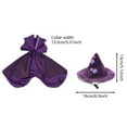 thumbnail image 2 of TIELUTT Cat Halloween Glitter Halloween Dog Clothes | Cat Pet Clothes Rack Small Pet Clothes Hangers for Small Dogs Pet Clothes Hangers Pet Clothes for Medium Dogs Female Pet Clothes Hangers Metal, 2 of 6