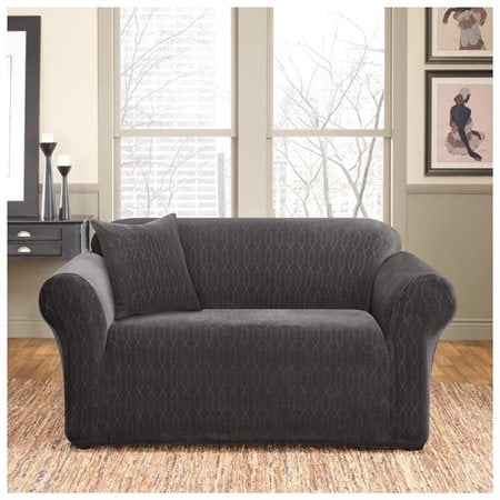 Sure Fit 1pc Stretch Links Loveseat Slip