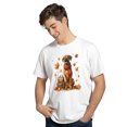 thumbnail image 3 of Welcome Fall Rhodesian Ridgeback Enjoys School Time Autumn Fall Leaves Shirt T-shirt Unisex Merch Ridgebacks Dog Lover Gifts - 02013, 3 of 6