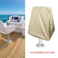 thumbnail image 6 of Nishiyuenyi Boat Seat Cover Oxford Protection Heavy Duty Dustproof Outdoor Boat Bench Beige Apricot, 6 of 9