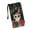Cat, variant on Penguin Women's Wallet Zip Around Clutch Purse with Wristlet, Snowman Credit Card Coin Organizer Holder Long Purse for Lady, Christmas