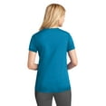 thumbnail image 2 of Port & Company Ladies Performance Tee-2XL (Neon Blue), 2 of 6