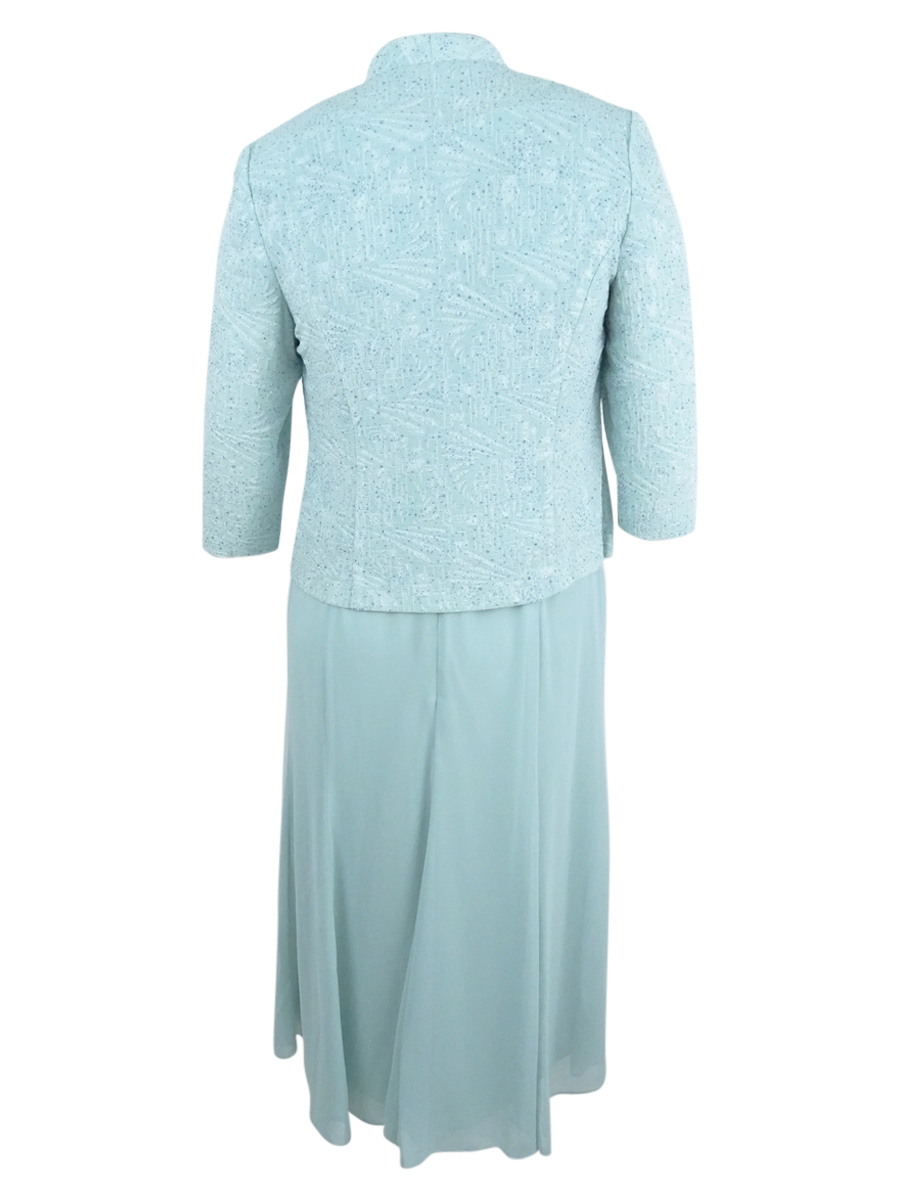 Jacquard Sparkle Dress and Jacket 