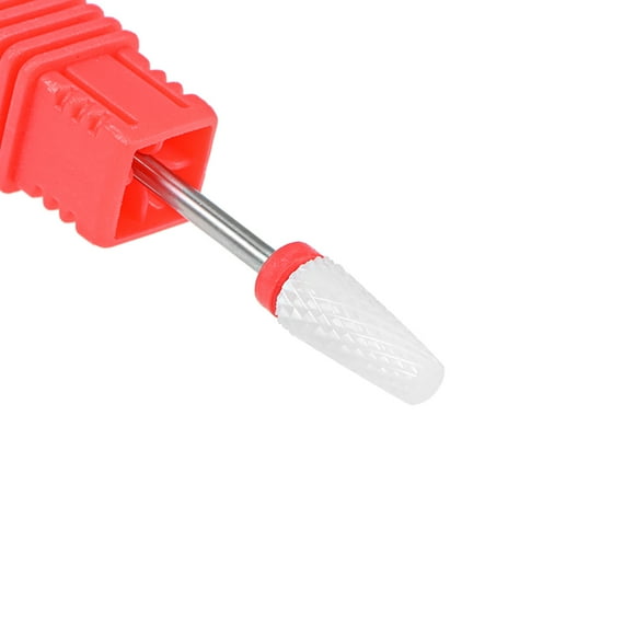 Brocas de uñas de cerámica 3/32" (grano fino) para eliminar gel, pulido, manicura y pedicura