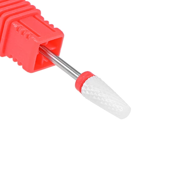 Brocas de uñas de cerámica 3/32" (grano fino) para eliminar gel, pulido, manicura y pedicura