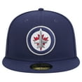 thumbnail image 2 of Men's New Era Navy Winnipeg Jets Core 59FIFTY Fitted Hat, 2 of 6