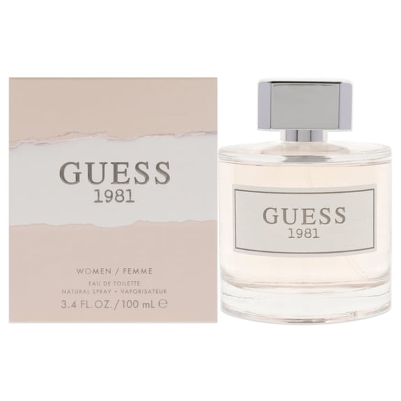 GUESS 1981 Eau de Toilette, Perfume for Women, 3.4 Oz