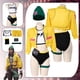 thumbnail image 2 of Traje de baño de Cosplay de Killjoy Valorant, disfraz de fantasía para mujer, conjunto de bikini, traje de baño, sombrero, bolso, ropa de carnaval de Halloween, 2 of 5
