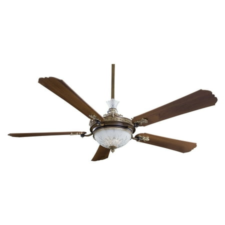 - Minka Aire F900-BCW Cristafano 68 in. Indoor Ceiling Fan - Belcaro Walnut