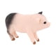 thumbnail image 1 of Miniaturas de animales de juguete, estatuas, modelos de simulación, juguetes educativos para niños Rosa negro, 1 of 9