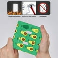thumbnail image 4 of PAYOHTO Toggle Light Switch Wall Plate Funny Avocado Double Switch Cover Standard Size 2-Gang 4.50" x 4.5" Unbreakable Polycarbonate Thermoplastic, 4 of 6