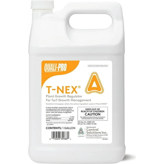 T-Nex Plant Growth Regulator - Reduces Growth of Seasonal Grasses - 128 fl oz Jug by Quali-Pro