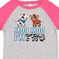 thumbnail image 4 of Inktastic Moo Moo I'm 2 with Cute Holstein Cows Boys or Girls Toddler T-Shirt, 4 of 5