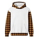 thumbnail image 5 of Sudadera con capucha para niños, cuello redondo, manga larga, ropa de abrigo para niños de talla mediana y grande, jersey, blusa de poliéster para niños, 5 of 5